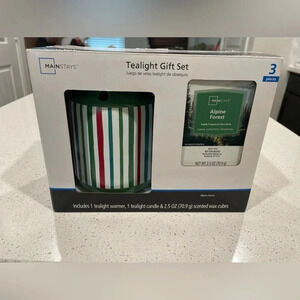 Mainstays tea light gift set alpine forest scent